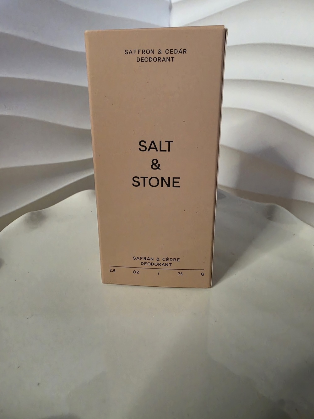 Salt & Stone Saffron & Cedar Deodorant